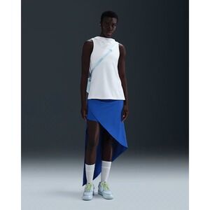 Serena Williams Design Crew Women's High-Waisted Maxi Skirt, Royal‎ Blue, Large